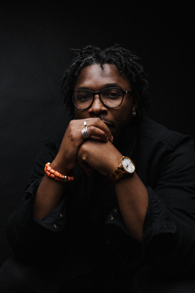 Photo of Yomi Sode wearing black