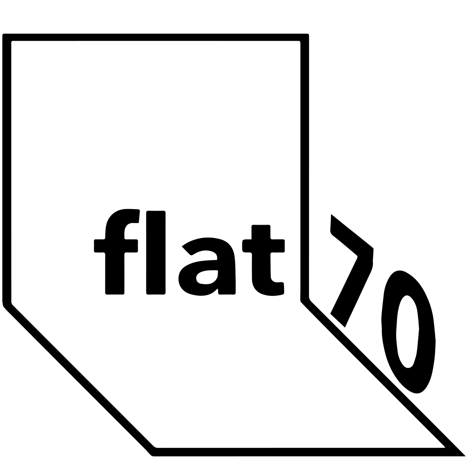 flat 70 logo